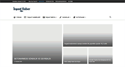 Desktop Screenshot of insaathaber.org